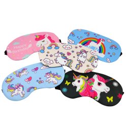 Enhrningssovmask med enhrningsmotiv