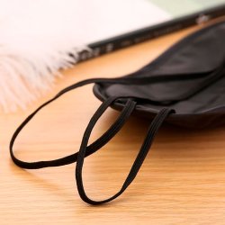 Sovmask Svart 4-lager