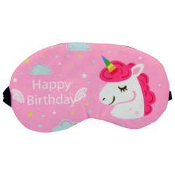 Enhrningssovmask med enhrningsmotiv