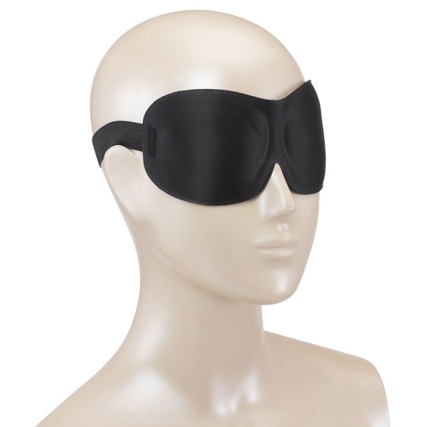 Schlafmaske 3D Schwarz