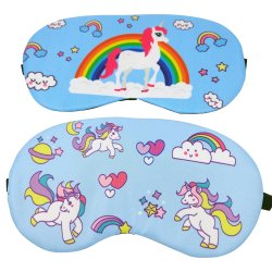 Enhrningssovmask med enhrningsmotiv