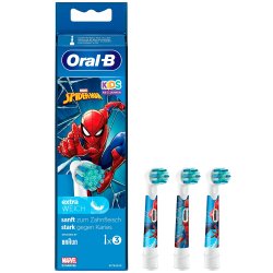Oral-B Spider-Man Brstehoveder Til Brn 3 stk.