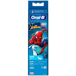 Oral-B Spider-Man Brstehoveder Til Brn 3 stk.