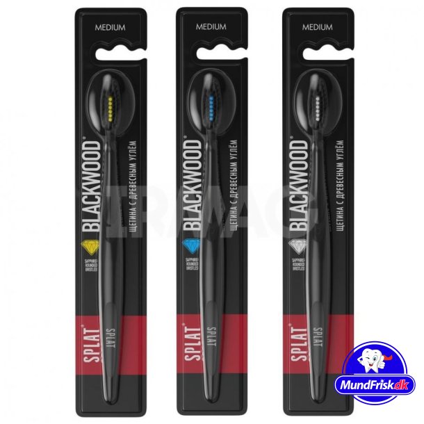 Splat Blackwood Charcoal Whitening Tandbrste