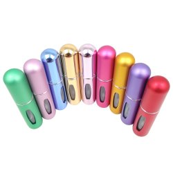 Parfumespray Med Pumpe Ventil Genopfyldelig - 5 ml.