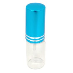 Sprayflaska med frgat lock - Atomizer fr munvatten eller parfym - 5 ml.