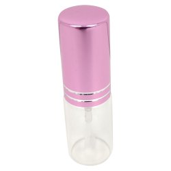 Sprayflaska med frgat lock - Atomizer fr munvatten eller parfym - 5 ml.