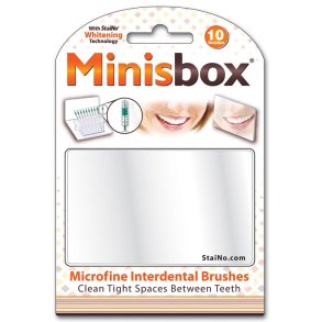 StaiNo Minisbox Microfine Gap Brushes 10 stk.