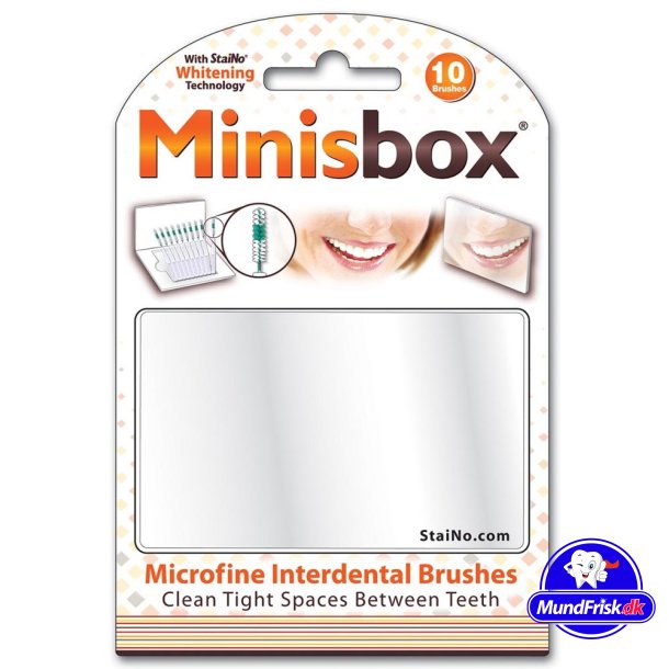 StaiNo Minisbox Microfine Gap Brushes 10 st.