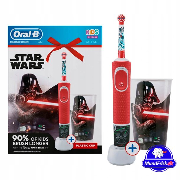 Oral-B Star Wars presentfrpackningsmugg + eltandborste fr barn