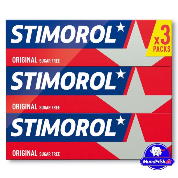 Stimorol Original Tyggegummi - 3-pk.