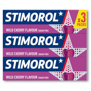 Stimorol Wild Cherry Tuggummi - 3-pk.