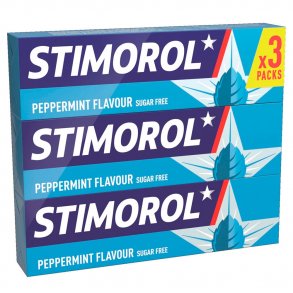Stimorol Peppermint Flavour Tuggummi - 3-pk.