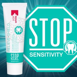 Sensitiv Tandkr�m Edel+White STOP Gel Mot Ilningar 75 ml