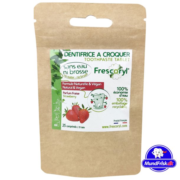 Frescoryl Zahnpastatabletten STRAWBERRY
