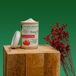 Frescoryl Tandpasta Pulver STRAWBERRY