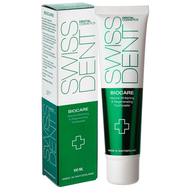 Tandblekning Tandkr�m SwissDent BioCare 100 ml.