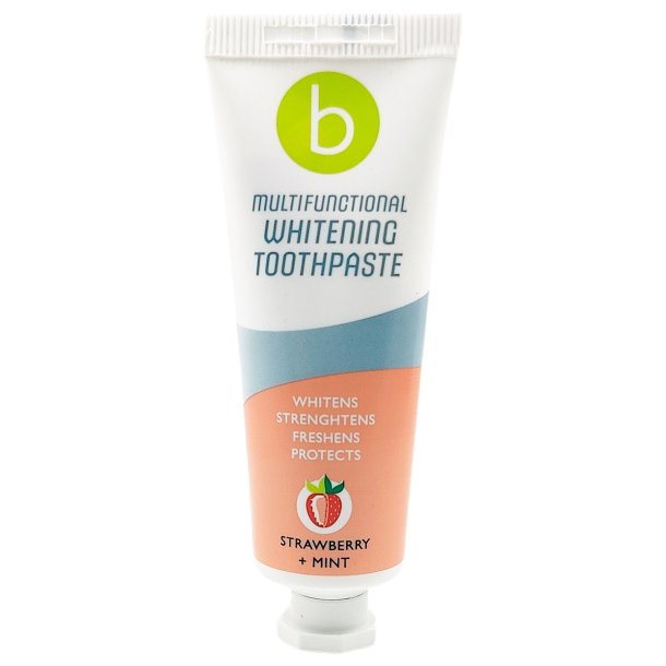 Whitening Tandpasta Beconfident Strawberry + Mint 25 ml.
