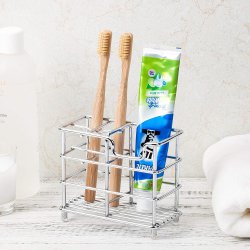 Tandborsthllare Grid Rostfritt stl