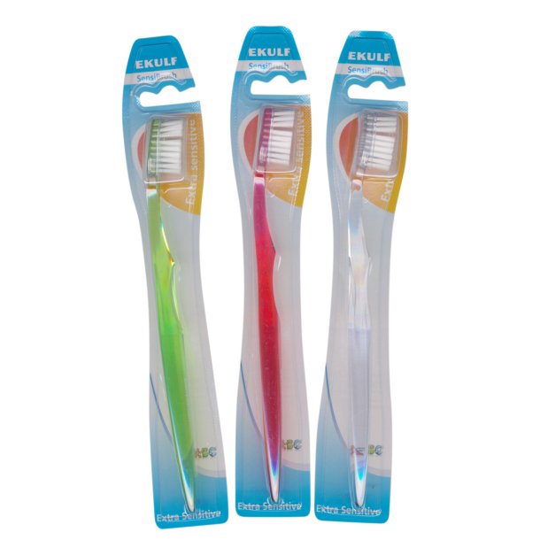 Ekulf SensiBrush Tandborste Extra Sensitive Mjuka borst