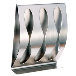 Tandborsthllare i rostfritt stl - Enkel montering p vggen