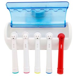 Tannbrsteholder for 5 stk. tannbrster/brstehoder