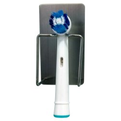 Tandborsthllare fr vgg - Kan ven hlla en tandmugg - Rostfritt stl