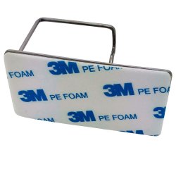 Tandborsthllare fr vgg - Kan ven hlla en tandmugg - Rostfritt stl