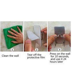 Tandborsthllare fr vgg - Kan ven hlla en tandmugg - Rostfritt stl