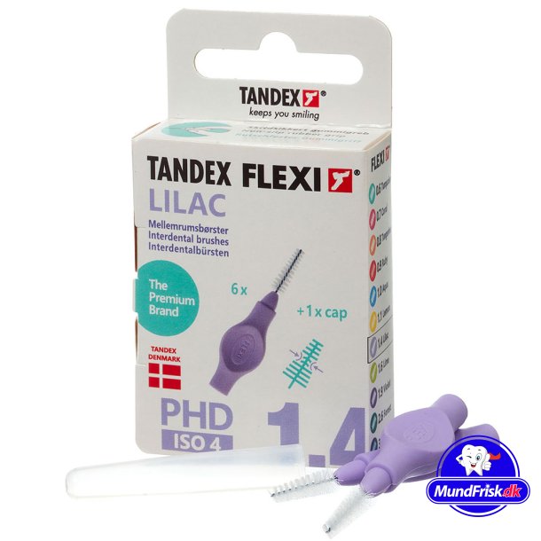 Tandex Flexi Mellemrumsbrster ISO 4 LILAC