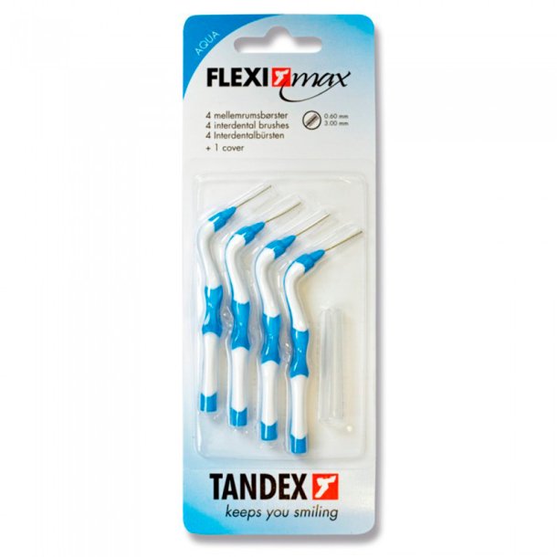 Tandex Flexi Max Gap borstar 0,60 mm ISO 2 AQUA
