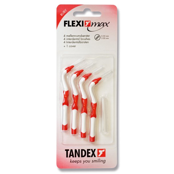 Tandex Flexi Max Gap borstar 0,50 mm ISO 2 RUBY