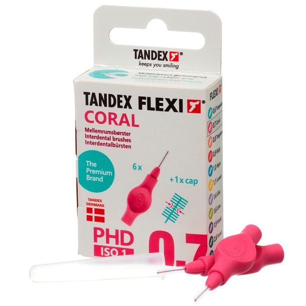 Tandex Flexi Gap borstar ISO 1 CORAL
