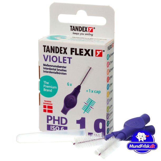 Tandex Flexi Mellemrumsbrster ISO 6 VIOLET