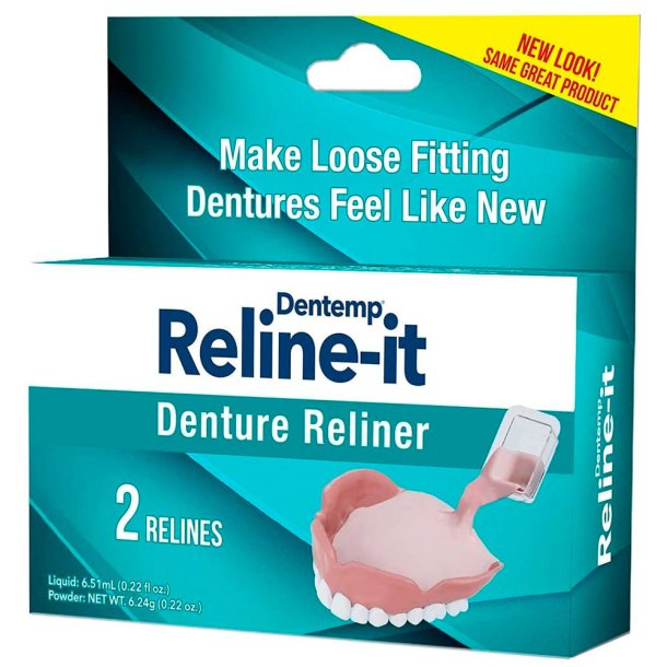 Dentemp Reline-it Denture Reliner Til Protese