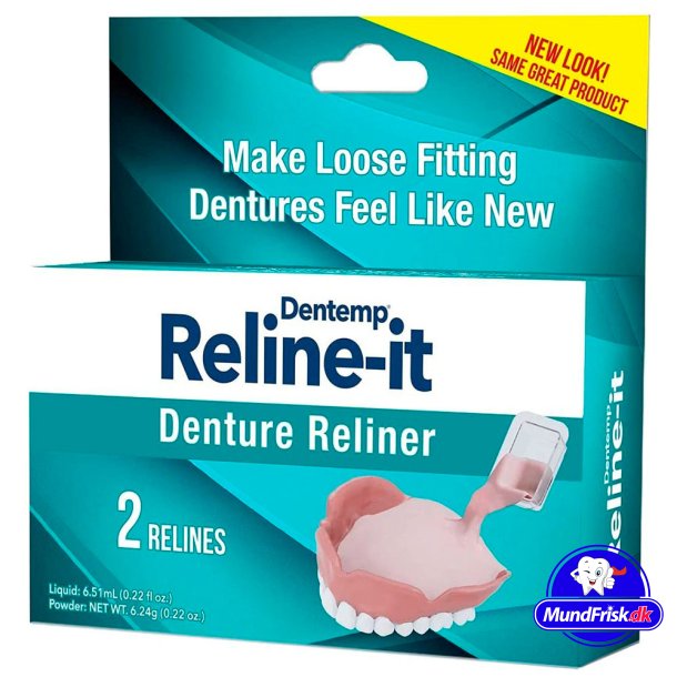 Dentemp Reline-it Denture Reliner Til Protese