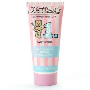 Barntandkrm Dr. Bauer's First Love Sweet Berries Fluor