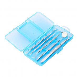 Tandpleje-kit - 5 stk. Tandrensning Stl-instrumenter i boks