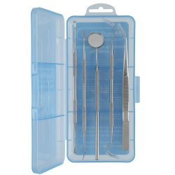 Tandvrdskit - 5 st. Tandrengring Stlinstrument i en lda