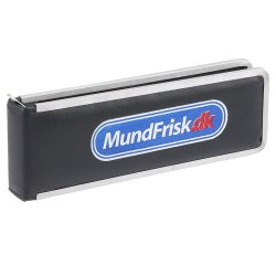 Tandplejest i rustfrit stl - 5 stk. Tandlge-redskaber med taske