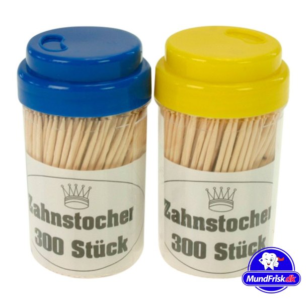 Tandstikker Tr - 300 stk. i dispenser