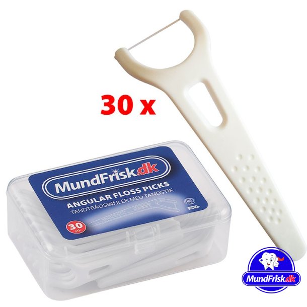 Tandtrd Uden PFAS MundFrisk Angular Flosser