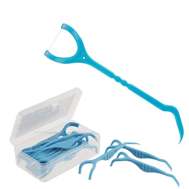 Y-Floss Picks MundFrisk Tandtrds-bjler med Tandstik