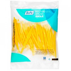 25 st TePe Angle Gap borstar GUL ISO 4 - 0,7 mm.