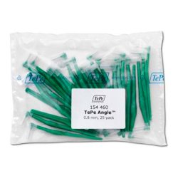 25 st. TePe Angle Gap borstar GRN ISO 5 - 0,8 mm.