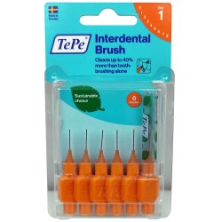 TePe Gap borstar Original 0,45 mm. ISO 1 ORANGE 6 st.