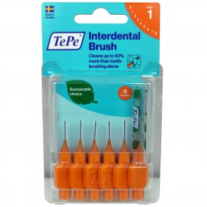 TePe Gap borstar Original 0,45 mm. ISO 1 ORANGE 6 st.