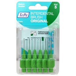 TePe Mellemrumsbrster Original 0.8 mm. ISO 5 GRN 6 stk.