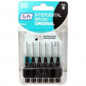 TePe Mellemrumsbrster Original 1.5 mm. ISO 8 SORT 6 stk.