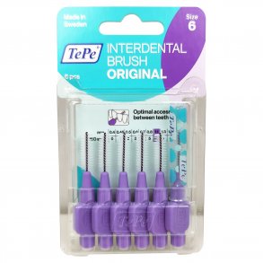 TePe Mellemrumsbrster Original ISO 6 1.1 mm. LILLA 6 stk.